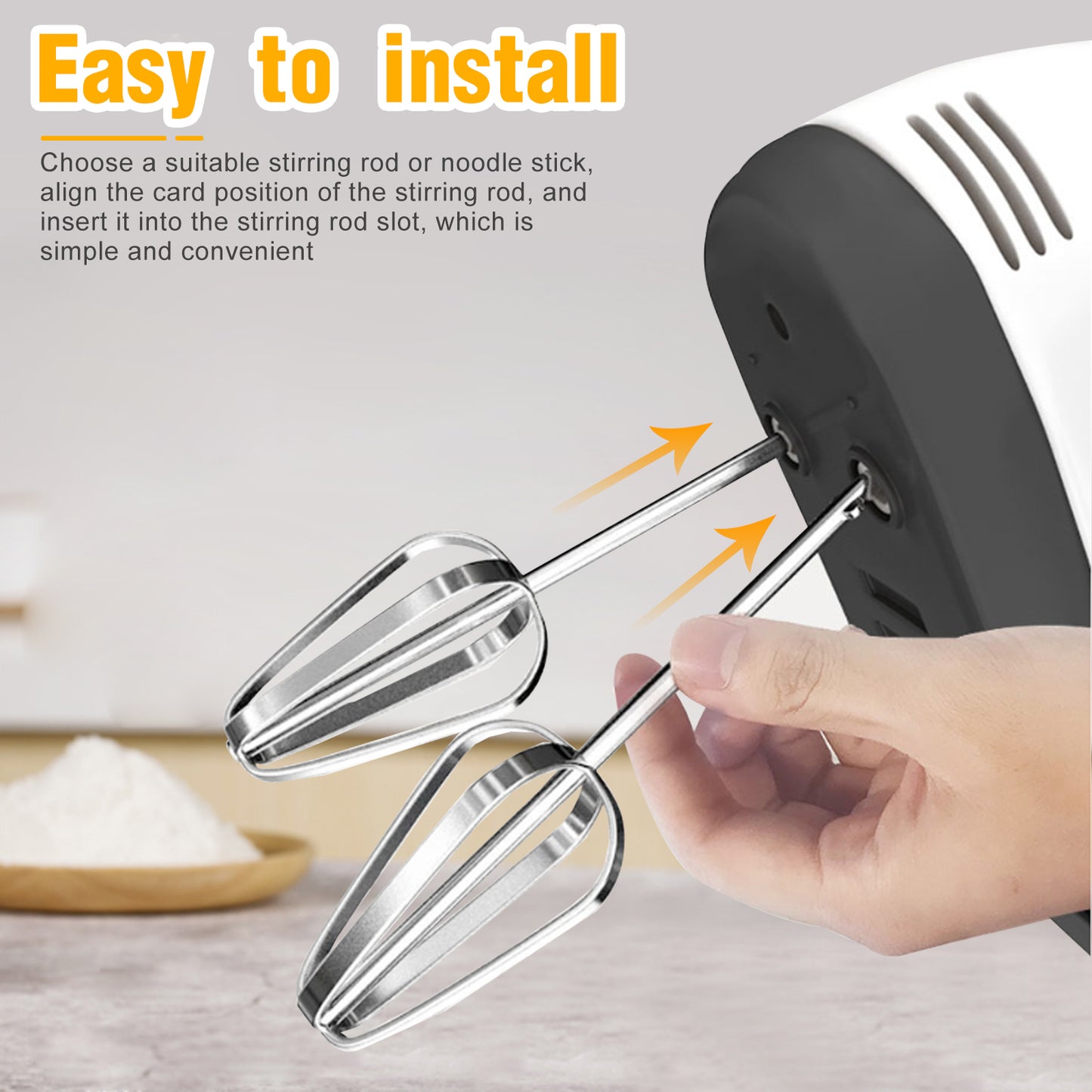 saimji™Electric Egg Beater Machine