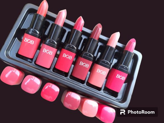 saimji™ Pack Of 6 Matte Bob Lipstick Set